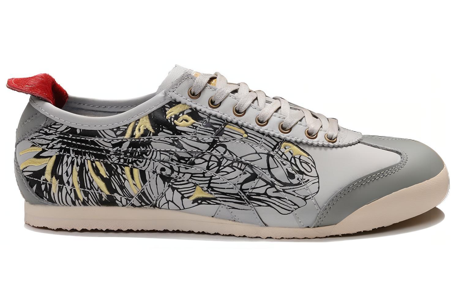 Order (W) Onitsuka Tiger Mexico 66 'Gris Low-Top' zapatillas clásicas. HL202-6688