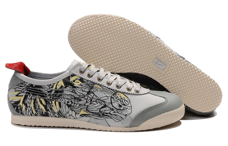 Lookbook (W) Onitsuka Tiger Mexico 66 'Gris Low-Top' zapatillas clásicas. HL202-6688