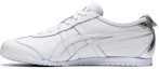 Buy Onitsuka Tiger鬼冢虎 MEXICO 66 防滑 低帮 運動休閒鞋 男女同款 銀白