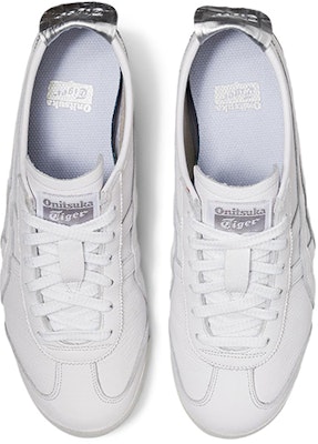 Onitsuka Tiger鬼冢虎 MEXICO 66 防滑 低帮 運動休閒鞋 男女同款 銀白 Shop Onitsuka Tiger鬼冢虎 MEXICO 66 防滑 低帮 運動休閒鞋 男女同款 銀白
