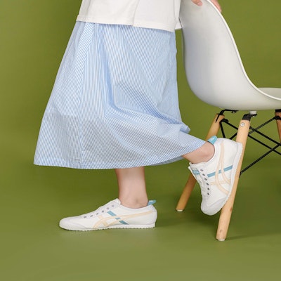 (W) 오니츠카 타이거 멕시코 66 '화이트 블루 핑크' 1182A087-103 Sizing (W) 오니츠카 타이거 멕시코 66 '화이트 블루 핑크' 1182A087-103