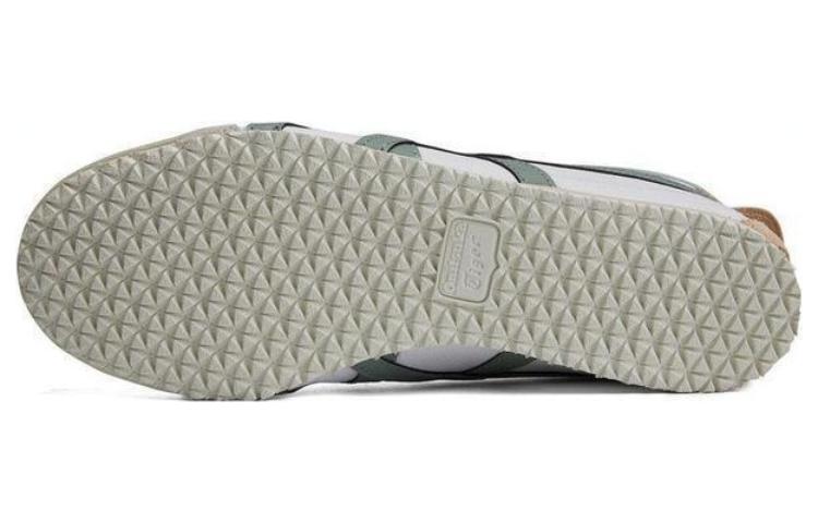Shop Onitsuka Tiger鬼塚虎 MEXICO 66 耐磨通風 低筒 運動休閒鞋 女款 白綠