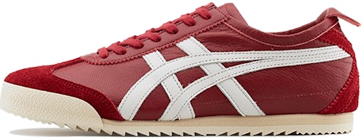 (Women) Onitsuka Tiger Mexico 66 Deluxe 'Burgundy White' 1182A466-600 (Women) Onitsuka Tiger Mexico 66 Deluxe 'Burgundy White' 1182A466-600