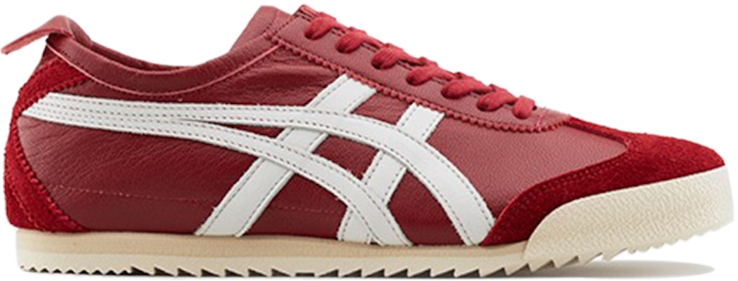 (Women) Onitsuka Tiger Mexico 66 Deluxe 'Burgundy White' 1182A466-600 Order (Women) Onitsuka Tiger Mexico 66 Deluxe 'Burgundy White' 1182A466-600