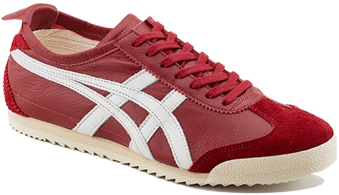 (Women) Onitsuka Tiger Mexico 66 Deluxe 'Burgundy White' 1182A466-600 Lookbook (Women) Onitsuka Tiger Mexico 66 Deluxe 'Burgundy White' 1182A466-600