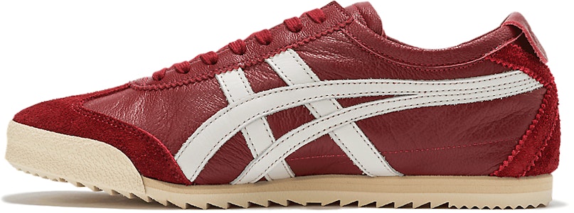 (W) Onitsuka Tiger Mexico 66 Deluxe 'Burgundy Blanco' 1182A466-600 Lookbook (W) Onitsuka Tiger Mexico 66 Deluxe 'Burgundy Blanco' 1182A466-600