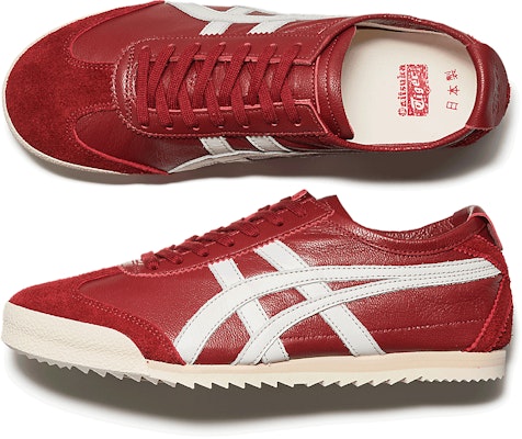 (W) Onitsuka Tiger Mexico 66 Deluxe 'Burgundy Putih' 1182A466-600 Cheap (W) Onitsuka Tiger Mexico 66 Deluxe 'Burgundy Putih' 1182A466-600