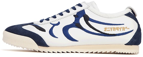 (Women) Onitsuka Tiger Mexico 66 Deluxe 'Kumadori - White Peacoat' 1182A187-100 (Women) Onitsuka Tiger Mexico 66 Deluxe 'Kumadori - White Peacoat' 1182A187-100