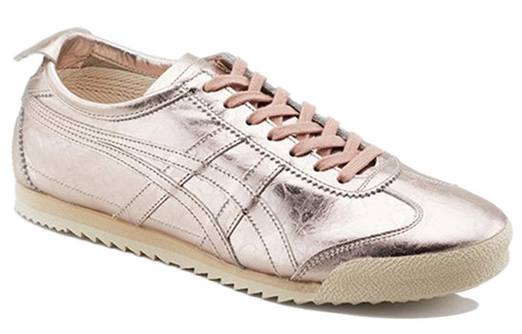 Lookbook Onitsuka Tiger Mexico 66 Deluxe 輕便舒適跑鞋 女款 玫瑰金