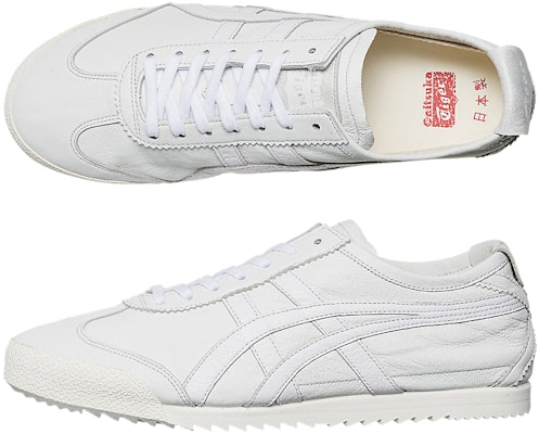 (Women) Onitsuka Tiger Mexico 66 Deluxe 'White' 1182A288-101 Cheap (Women) Onitsuka Tiger Mexico 66 Deluxe 'White' 1182A288-101