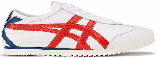(Women) Onitsuka Tiger Mexico 66 Deluxe 'White Classic Red' 1182A288-103 (Women) Onitsuka Tiger Mexico 66 Deluxe 'White Classic Red' 1182A288-103
