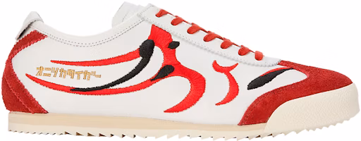 (Women) Onitsuka Tiger Mexico 66 Deluxe 'White Classic Red' 1182A187-101 (Women) Onitsuka Tiger Mexico 66 Deluxe 'White Classic Red' 1182A187-101