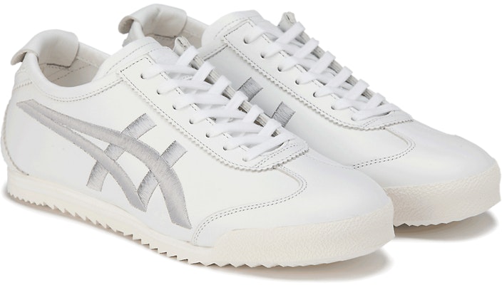 (Women) Onitsuka Tiger Mexico 66 Deluxe 'White Pure Silver' 1182A490-100 Order (Women) Onitsuka Tiger Mexico 66 Deluxe 'White Pure Silver' 1182A490-100