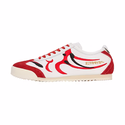 (W) Onitsuka Tiger Mexico 66 Deluxe 'Kumadori - White Classic Red'