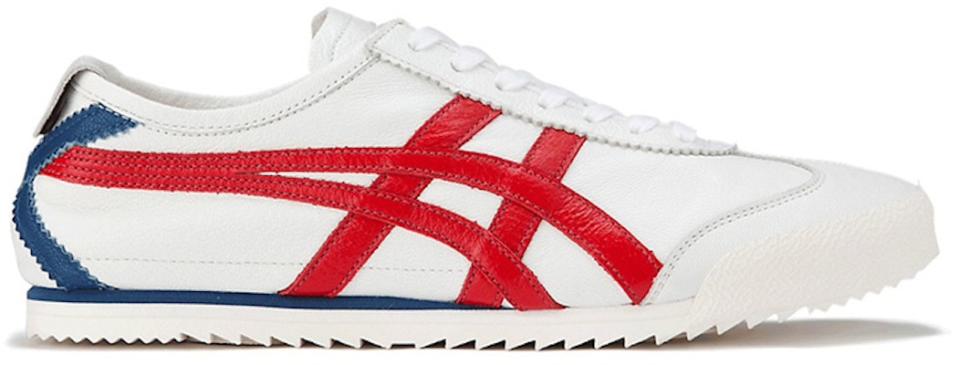 (Women) Onitsuka Tiger Mexico 66 Deluxe 'White Red Blue' 1182A288-103 Order (Women) Onitsuka Tiger Mexico 66 Deluxe 'White Red Blue' 1182A288-103