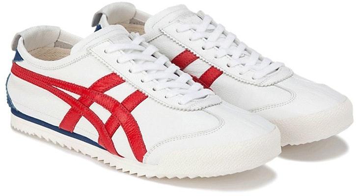 (Women) Onitsuka Tiger Mexico 66 Deluxe 'White Red Blue' 1182A288-103 Lookbook (Women) Onitsuka Tiger Mexico 66 Deluxe 'White Red Blue' 1182A288-103