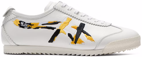 (Women) Onitsuka Tiger Mexico 66 Deluxe 'White Vibrant Yellow' 1182A625-101 (Women) Onitsuka Tiger Mexico 66 Deluxe 'White Vibrant Yellow' 1182A625-101