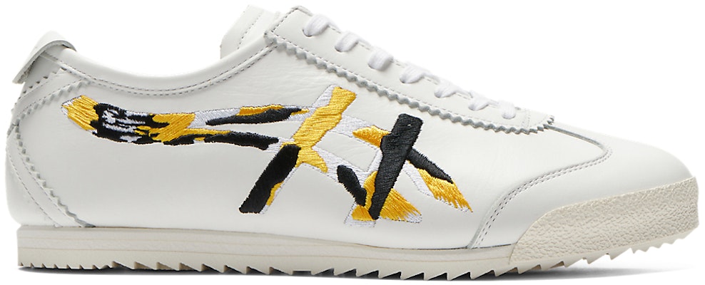 (Women) Onitsuka Tiger Mexico 66 Deluxe 'White Vibrant Yellow' 1182A625-101 Buy (Women) Onitsuka Tiger Mexico 66 Deluxe 'White Vibrant Yellow' 1182A625-101