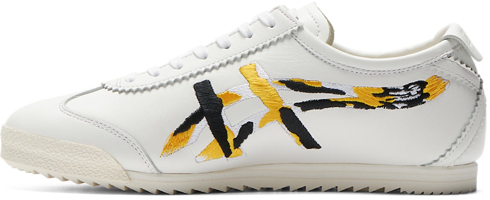 (Women) Onitsuka Tiger Mexico 66 Deluxe 'White Vibrant Yellow' 1182A625-101 Lookbook (Women) Onitsuka Tiger Mexico 66 Deluxe 'White Vibrant Yellow' 1182A625-101