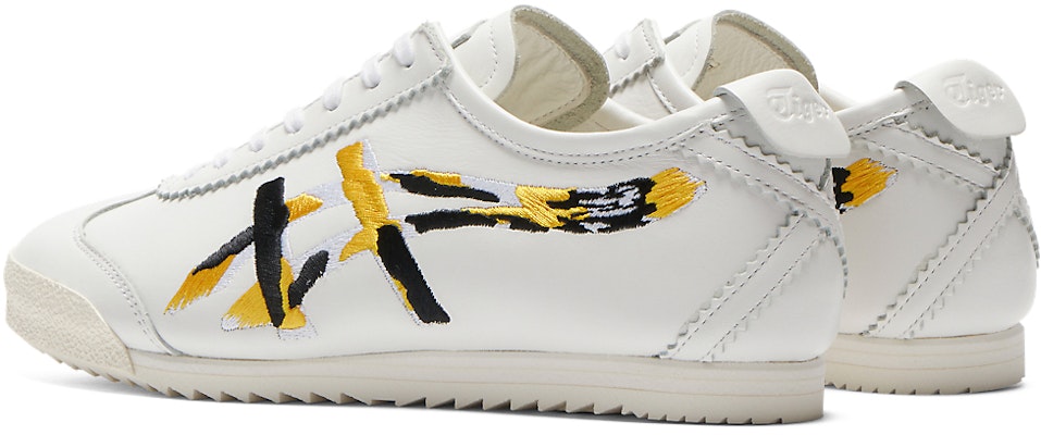 (Women) Onitsuka Tiger Mexico 66 Deluxe 'White Vibrant Yellow' 1182A625-101 Shop (Women) Onitsuka Tiger Mexico 66 Deluxe 'White Vibrant Yellow' 1182A625-101