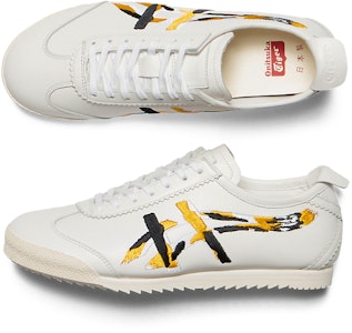 (W) Onitsuka Tiger Mexico 66 Deluxe 'Putih Kuning Vibran' 1182A625-101 Cheap (W) Onitsuka Tiger Mexico 66 Deluxe 'Putih Kuning Vibran' 1182A625-101
