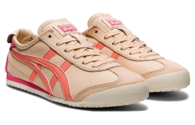 Lookbook Onitsuka Tiger鬼塚虎 MEXICO 66 舒適 輕便 低筒 運動休閒鞋 女款 粉色