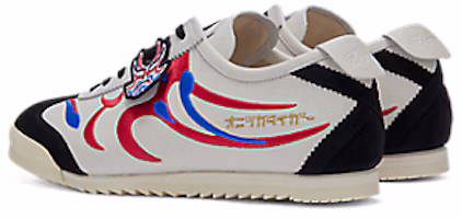 Shop (W) Onitsuka Tiger MEXICO 66 DELUXE WIT/VIERVUREN ROOD 1182A187-103