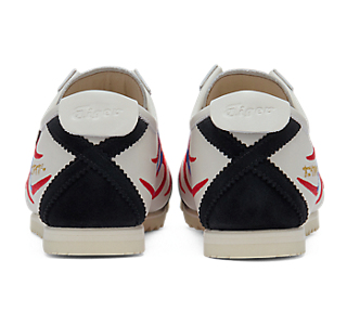Purchase (W) Onitsuka Tiger MEXICO 66 DELUXE WIT/VIERVUREN ROOD 1182A187-103