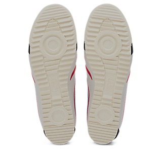 Sizing (W) Onitsuka Tiger MEXICO 66 DELUXE WIT/VIERVUREN ROOD 1182A187-103