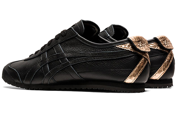 Lookbook (W) Sepatu Lari Onitsuka Tiger Mexico 66 Hitam/Emas 1182A204-001