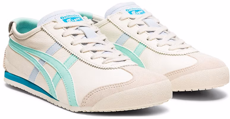 (Women) Onitsuka Tiger Mexico 66 Shoes White/Green 1182A078-107 Lookbook (Women) Onitsuka Tiger Mexico 66 Shoes White/Green 1182A078-107