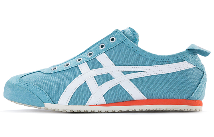 (Women) Onitsuka Tiger MEXICO 66 Slip-on Shoes 'Aqua Blue White' D3K5N-4001