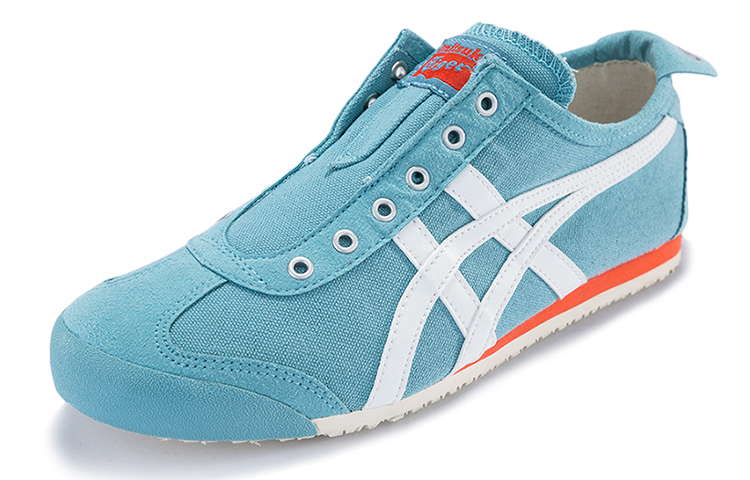 (W) Onitsuka Tiger MEXICO 66 Slip-on Shoes 'Aqua Blue White' 圖 2
