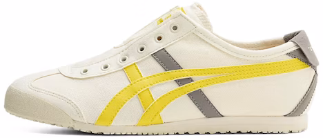 (Women) Onitsuka Tiger MEXICO 66 Slip-on 'White Yellow Grey' 1182A087-750 (Women) Onitsuka Tiger MEXICO 66 Slip-on 'White Yellow Grey' 1182A087-750
