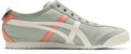 (W) Kasut Onitsuka Tiger MEXICO 66 Slip-on 'Krim Hijau Zaitun' 1182A087-301