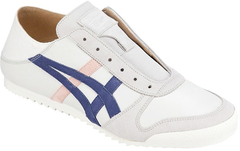 (W) Sepatu Slip-On Onitsuka Tiger Mexico 66 'Putih Biru' 1182A052-100 Order (W) Sepatu Slip-On Onitsuka Tiger Mexico 66 'Putih Biru' 1182A052-100