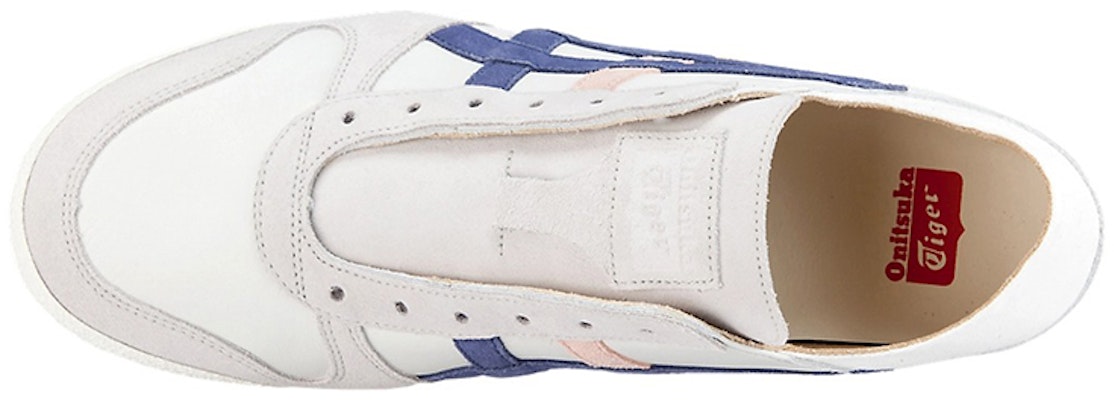 (Women) Onitsuka Tiger Mexico 66 Slip-On Shoes 'White Blue' 1182A052-100 Lookbook (Women) Onitsuka Tiger Mexico 66 Slip-On Shoes 'White Blue' 1182A052-100