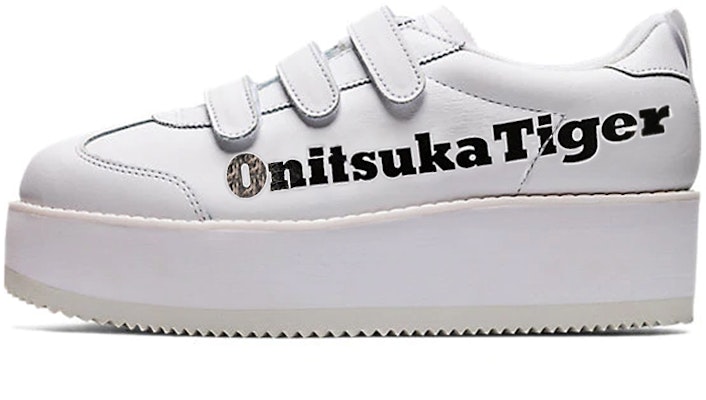 (Women) Onitsuka Tiger Mexico Delegation Chunk 'White Black' 1182A207-113 Buy (Women) Onitsuka Tiger Mexico Delegation Chunk 'White Black' 1182A207-113