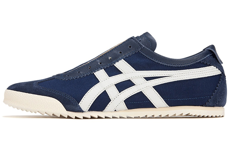 (Women) Onitsuka Tiger Mexico Slip-On Deluxe 'Navy Comfort' 1182A134-400