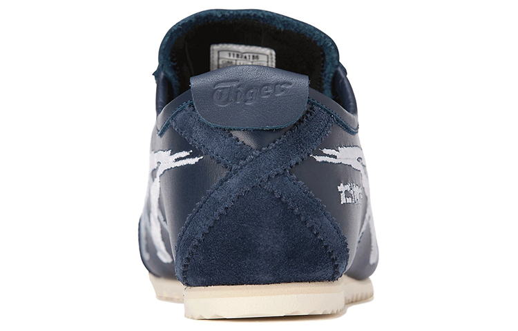 Shop (W) Onitsuka Tiger México Slip-On Deluxe NM Azul Marino Plata Pura 1182A186-400