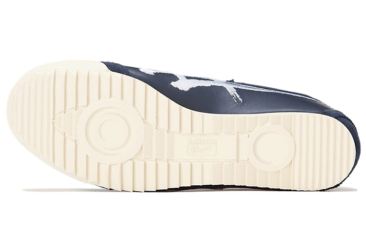 Purchase (W) Onitsuka Tiger México Slip-On Deluxe NM Azul Marino Plata Pura 1182A186-400