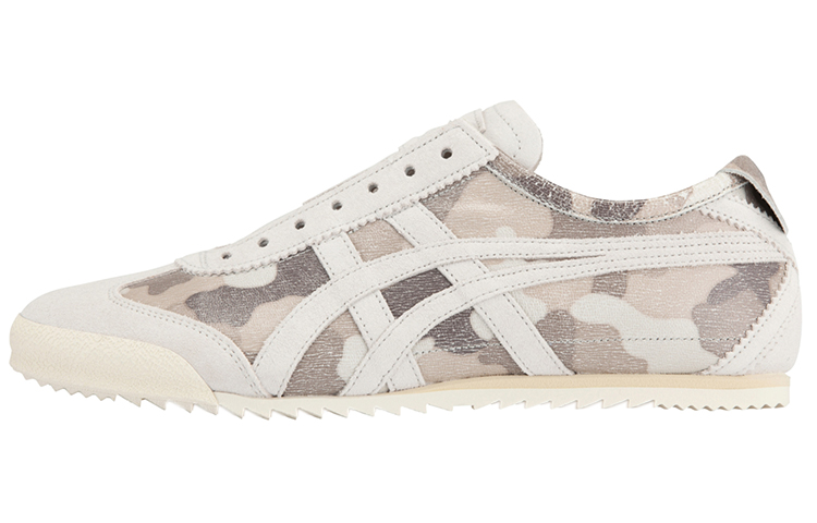 (Women) Onitsuka Tiger Mexico Slip-On Deluxe &#x27;White Grey Camouflage&#x27; 1182A133-100