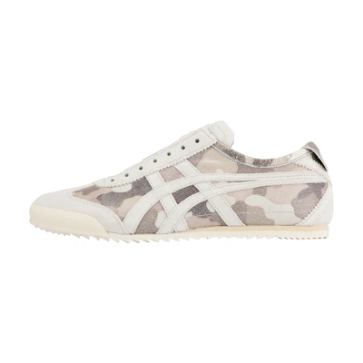 (W) Onitsuka Tiger Mexico Slip-On Deluxe 'White Grey Camouflage'