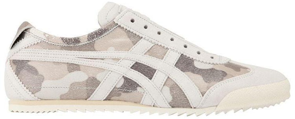 (Women) Onitsuka Tiger Mexico Slip-On Deluxe 'White Grey Camouflage' 1182A133-100 Order (Women) Onitsuka Tiger Mexico Slip-On Deluxe 'White Grey Camouflage' 1182A133-100