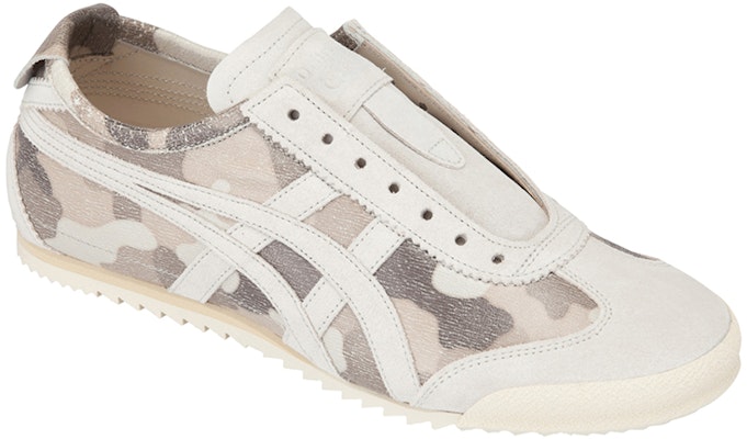 (Women) Onitsuka Tiger Mexico Slip-On Deluxe 'White Grey Camouflage' 1182A133-100 Lookbook (Women) Onitsuka Tiger Mexico Slip-On Deluxe 'White Grey Camouflage' 1182A133-100
