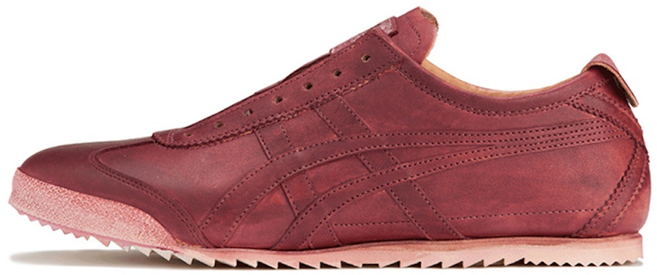 (Women) Onitsuka Tiger Mexico Slip-On Deluxe 'Rose Red' 1182A489-600 Buy (Women) Onitsuka Tiger Mexico Slip-On Deluxe 'Rose Red' 1182A489-600