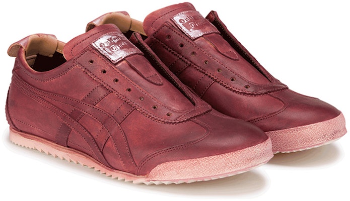(Women) Onitsuka Tiger Mexico Slip-On Deluxe 'Rose Red' 1182A489-600 Order (Women) Onitsuka Tiger Mexico Slip-On Deluxe 'Rose Red' 1182A489-600