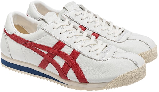 (女款)鬼塚虎 日本製 Corsair Deluxe '白經典紅' 1182A270-102 Order (女款)鬼塚虎 日本製 Corsair Deluxe '白經典紅' 1182A270-102