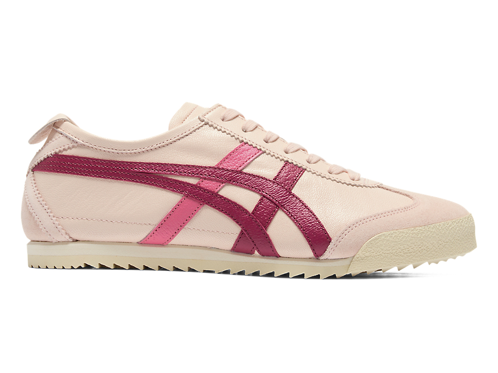 (Women) Onitsuka Tiger NIPPON MADE MEXICO 66 DELUXE GINGER PEACH/FUCHSIA RED 1182A466-700