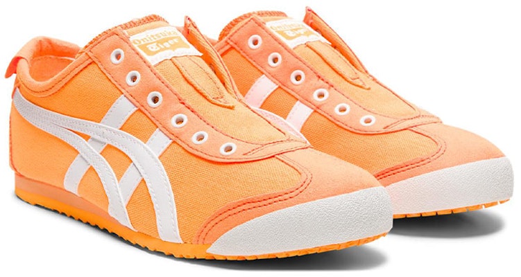 (W) Onitsuka Tiger Mexico 66 Slip-on 'Orange' Lelaki/Wanita Kasut. 1182A508-800 Lookbook (W) Onitsuka Tiger Mexico 66 Slip-on 'Orange' Lelaki/Wanita Kasut. 1182A508-800